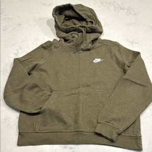 Nike Olive Green Hoodie